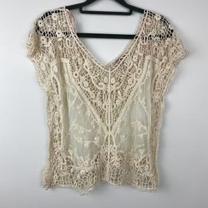 Forever 21, Crocheted sleeveless top.